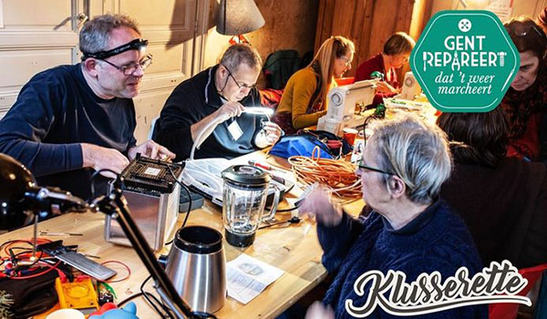 Repaircafé en opendeurdag in de Klusserette