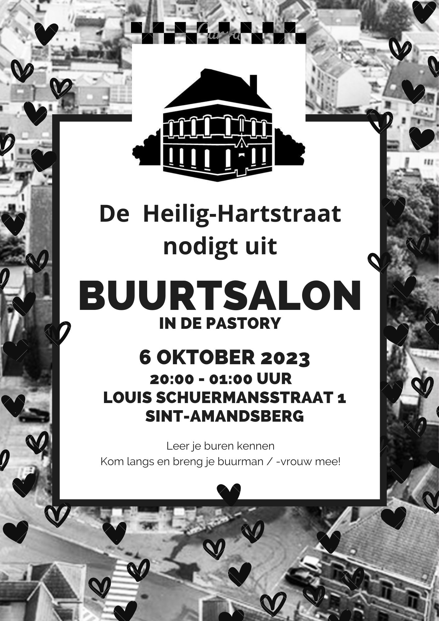 Buurtsalon - de Heilig Hartstraat nodigt uit