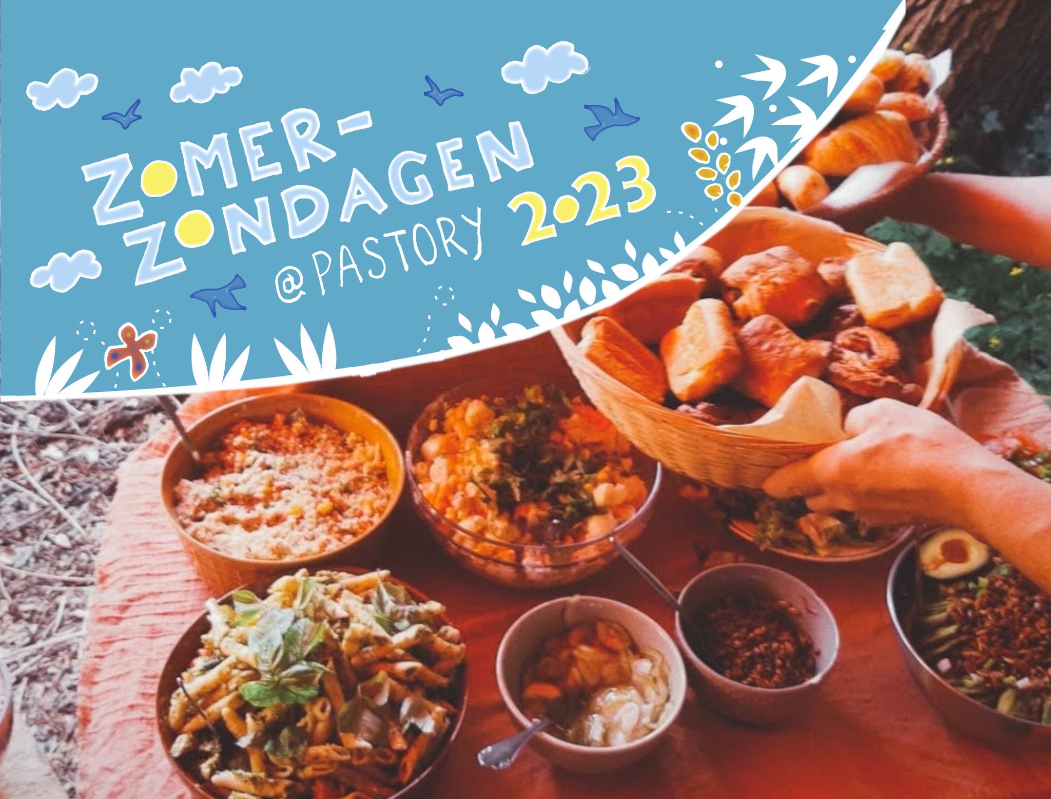Zomerzondag met Potluck en Conversatietafel